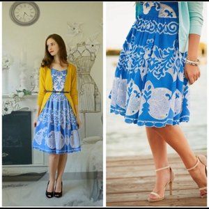 Plenty by Tracy Reese Azure Lace Dress / EUC / Size 10